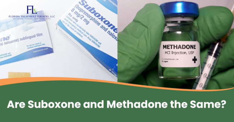 Are Suboxone and Methadone the Same?